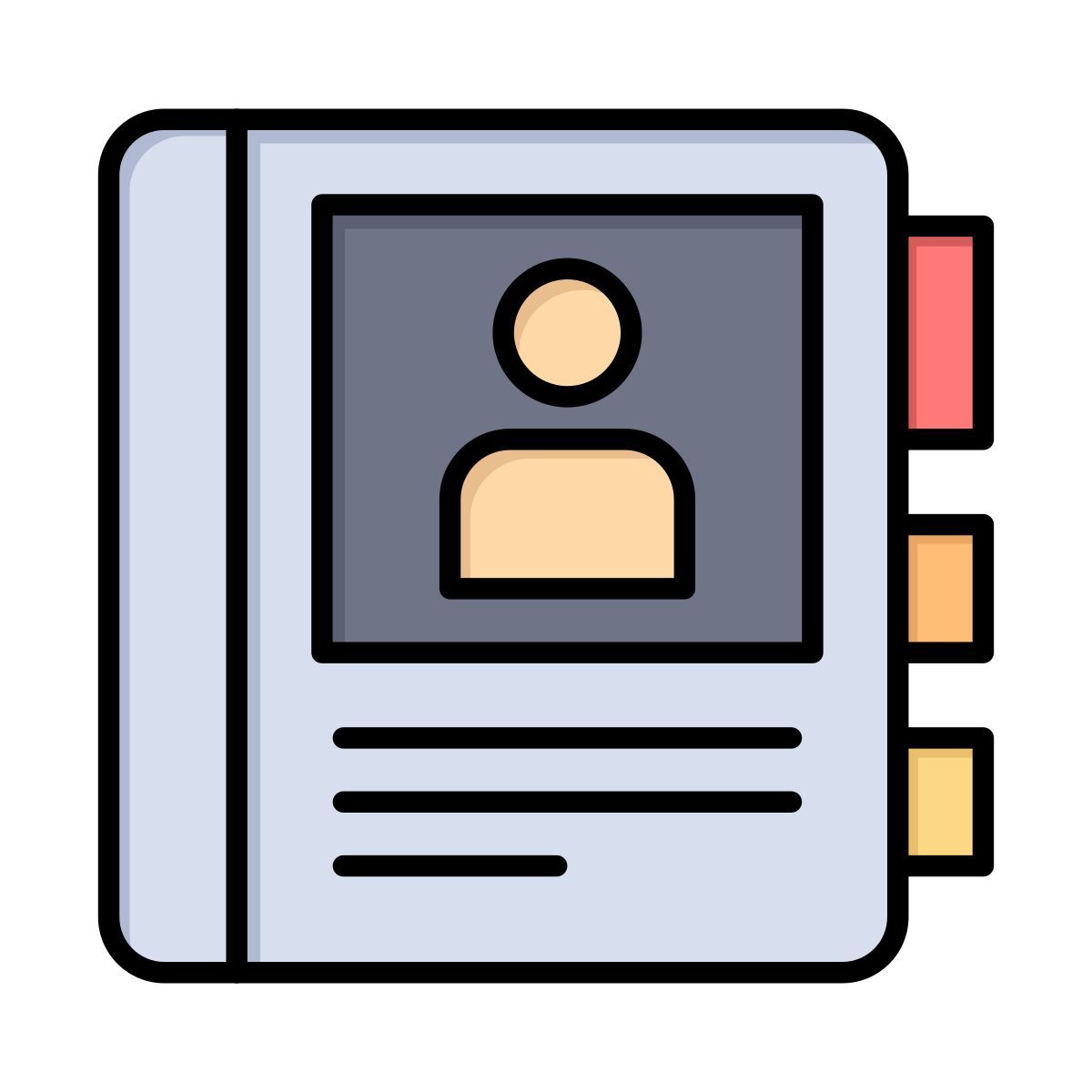 phone book icon