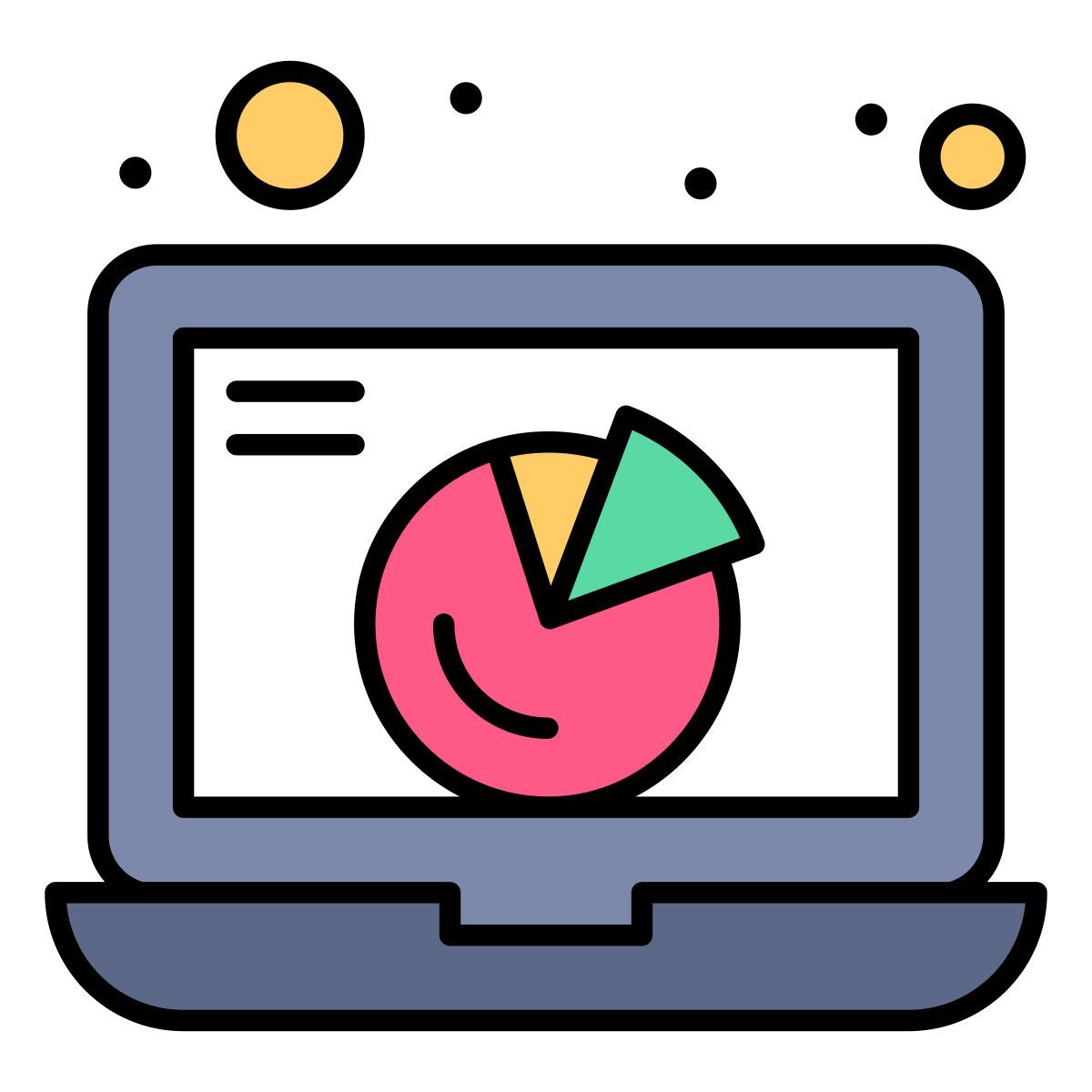 pie chart icon