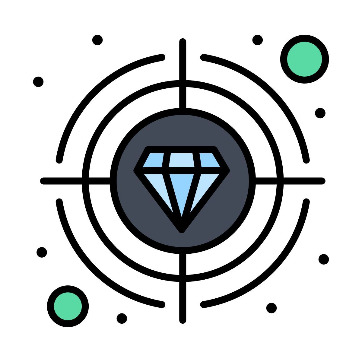 de primera calidad icon