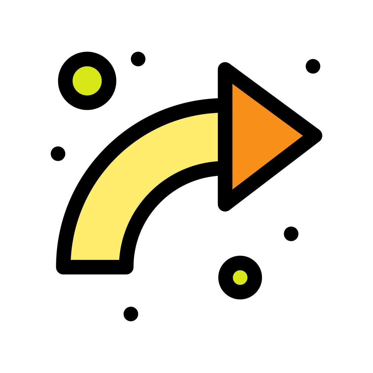 right arrow icon
