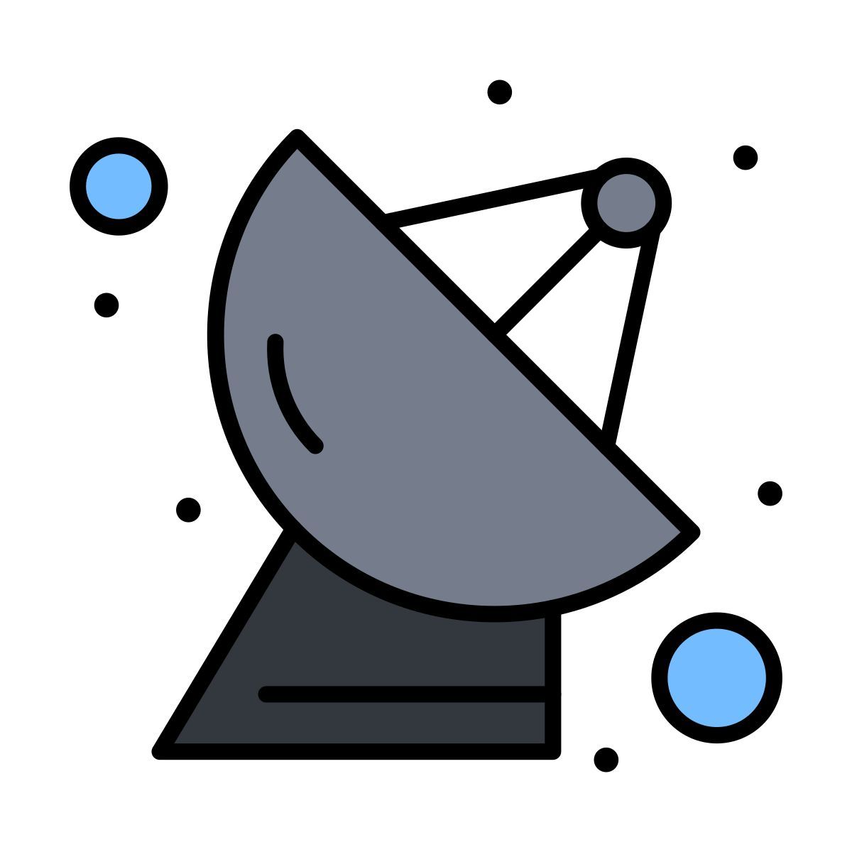 satellite dish icon