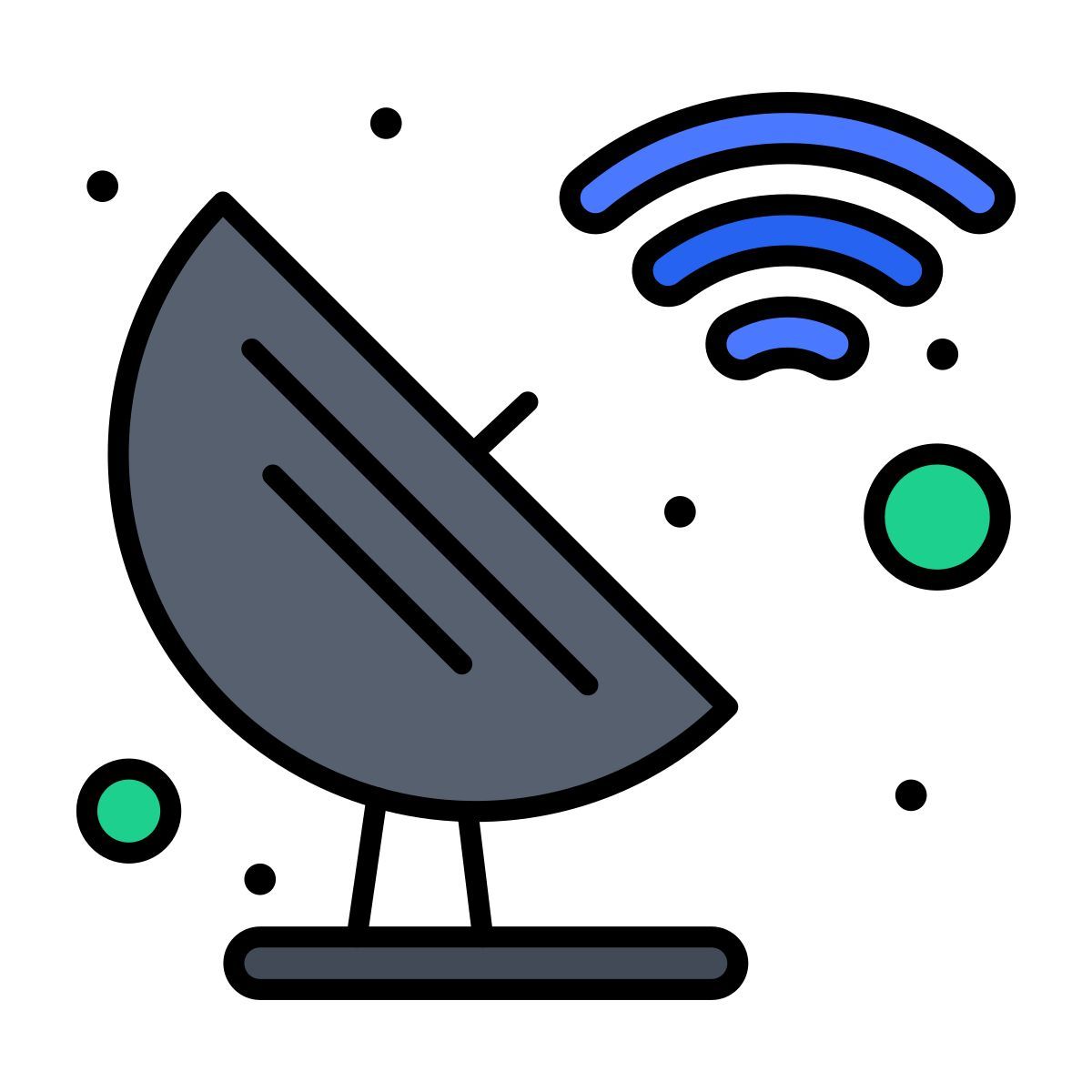 satellite dish icon
