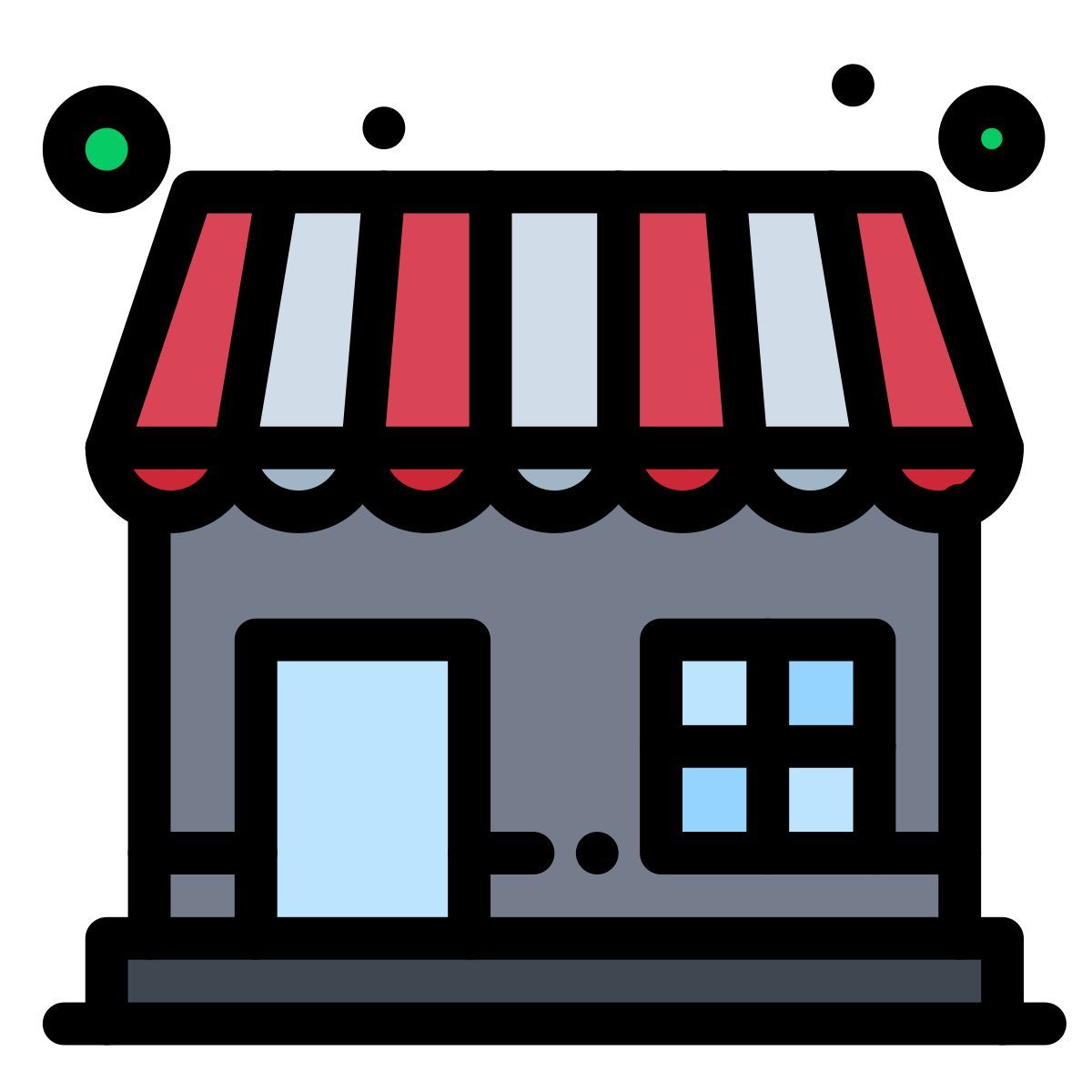 shopping store icon