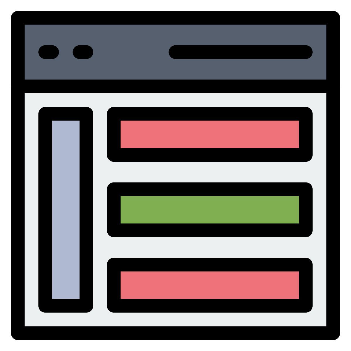 사이드바 icon
