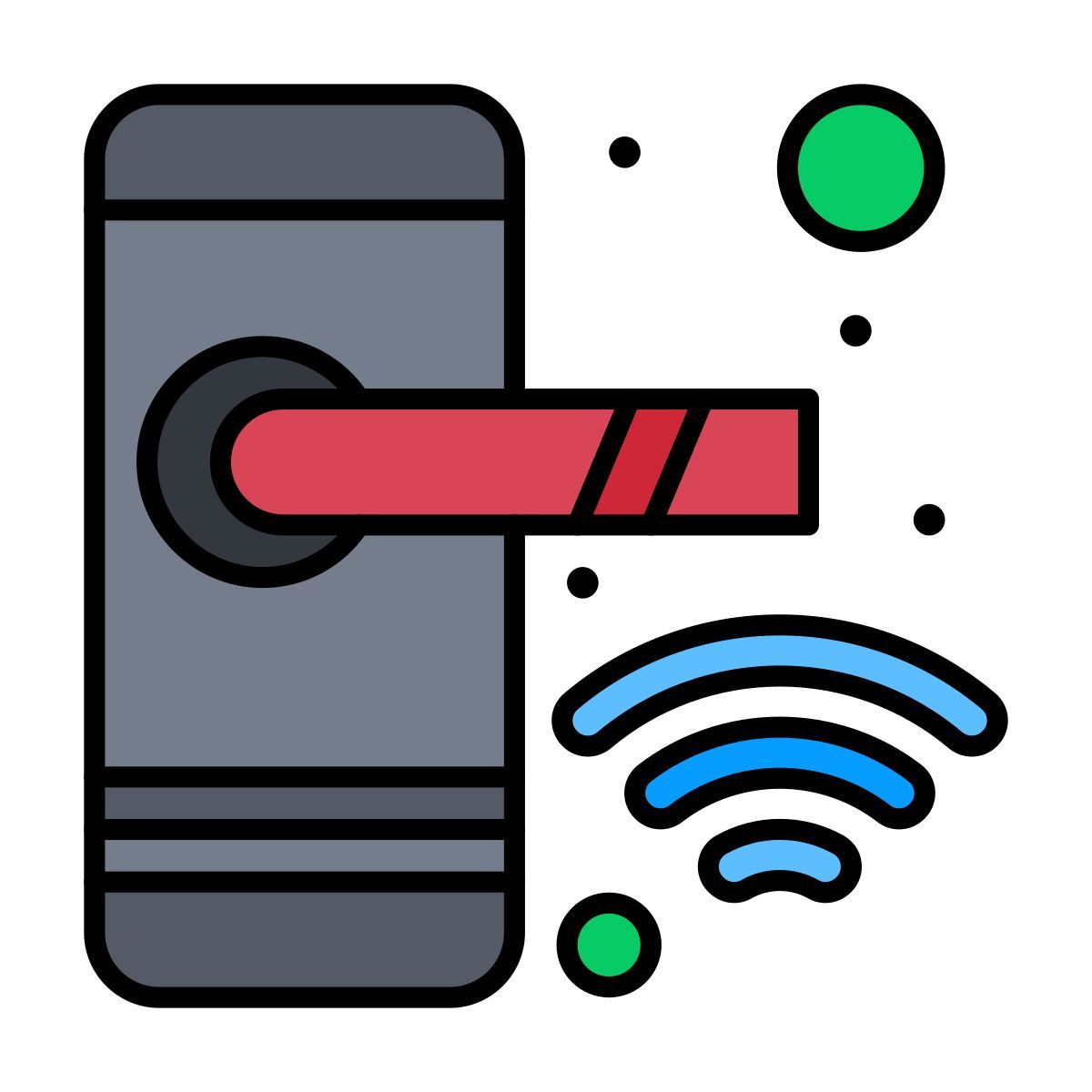 smart door icon