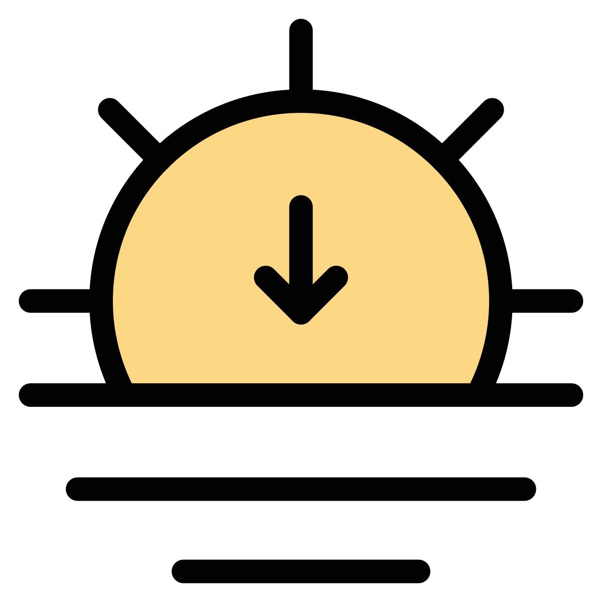 sunset icon
