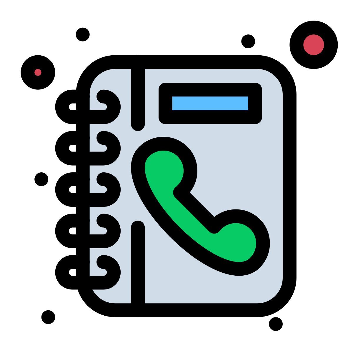 telephone book icon