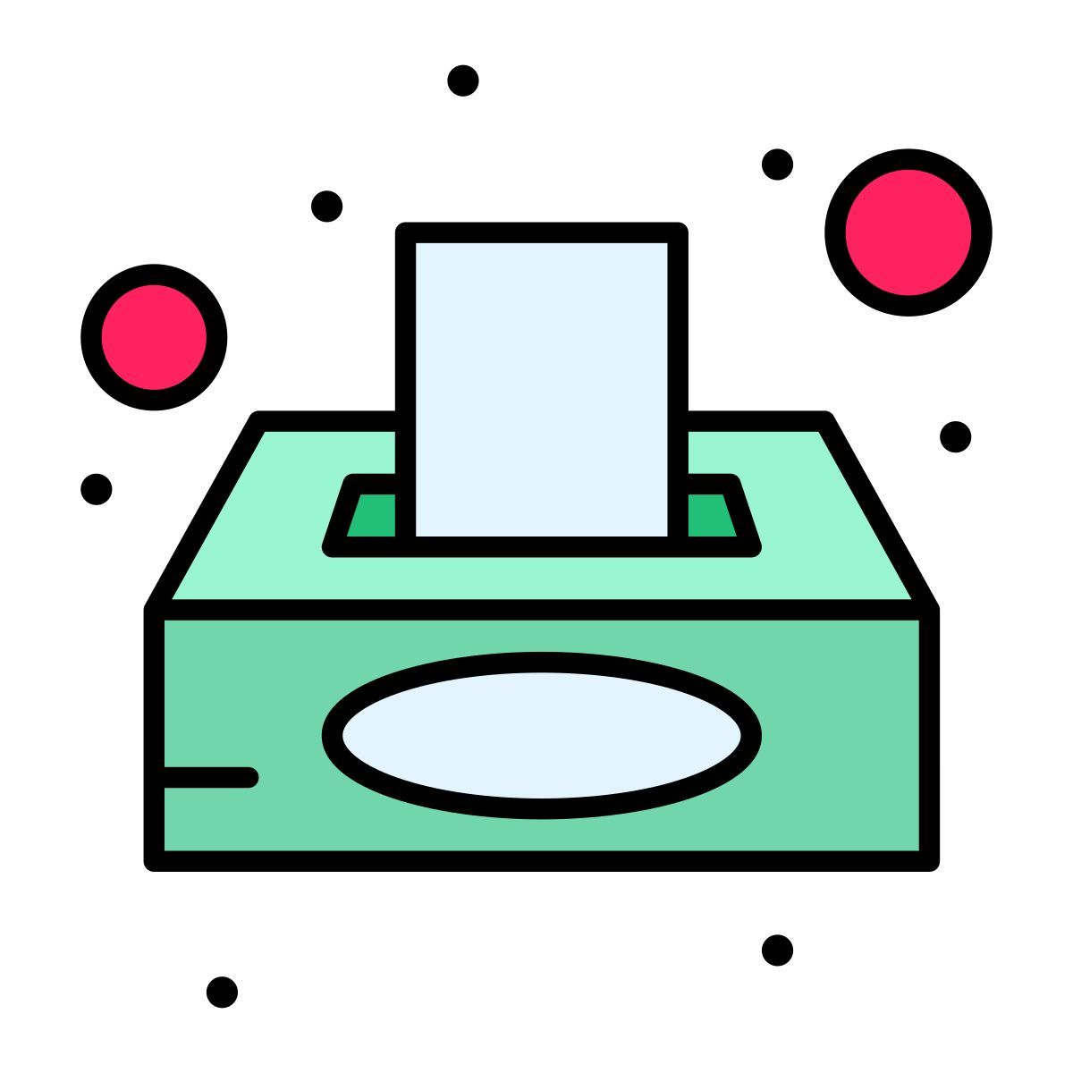 tissue box icon