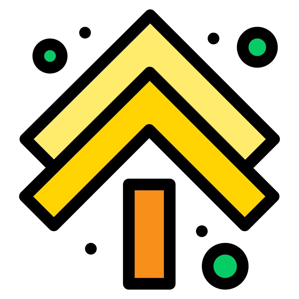 flèche vers le haut icon