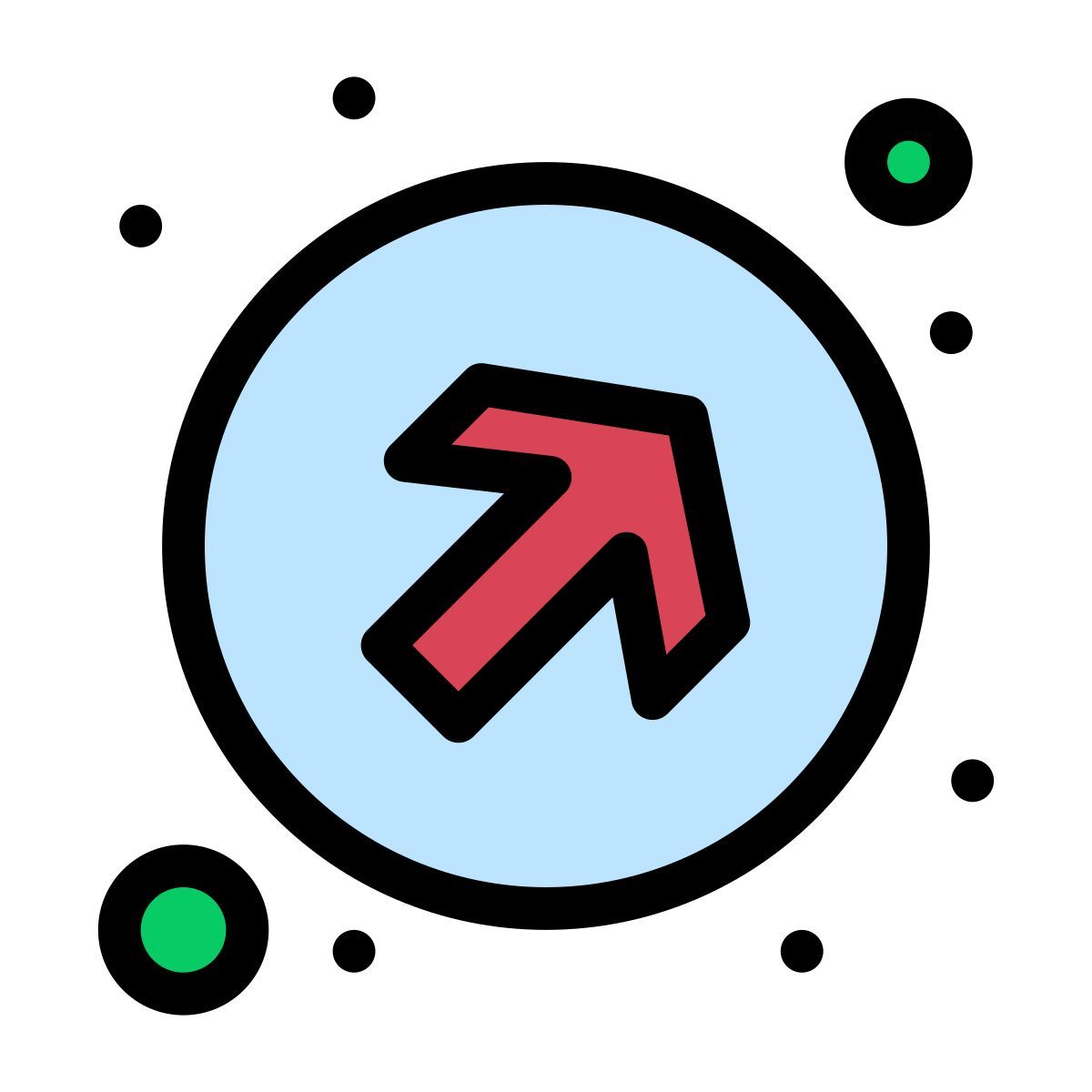 위쪽 화살표 icon