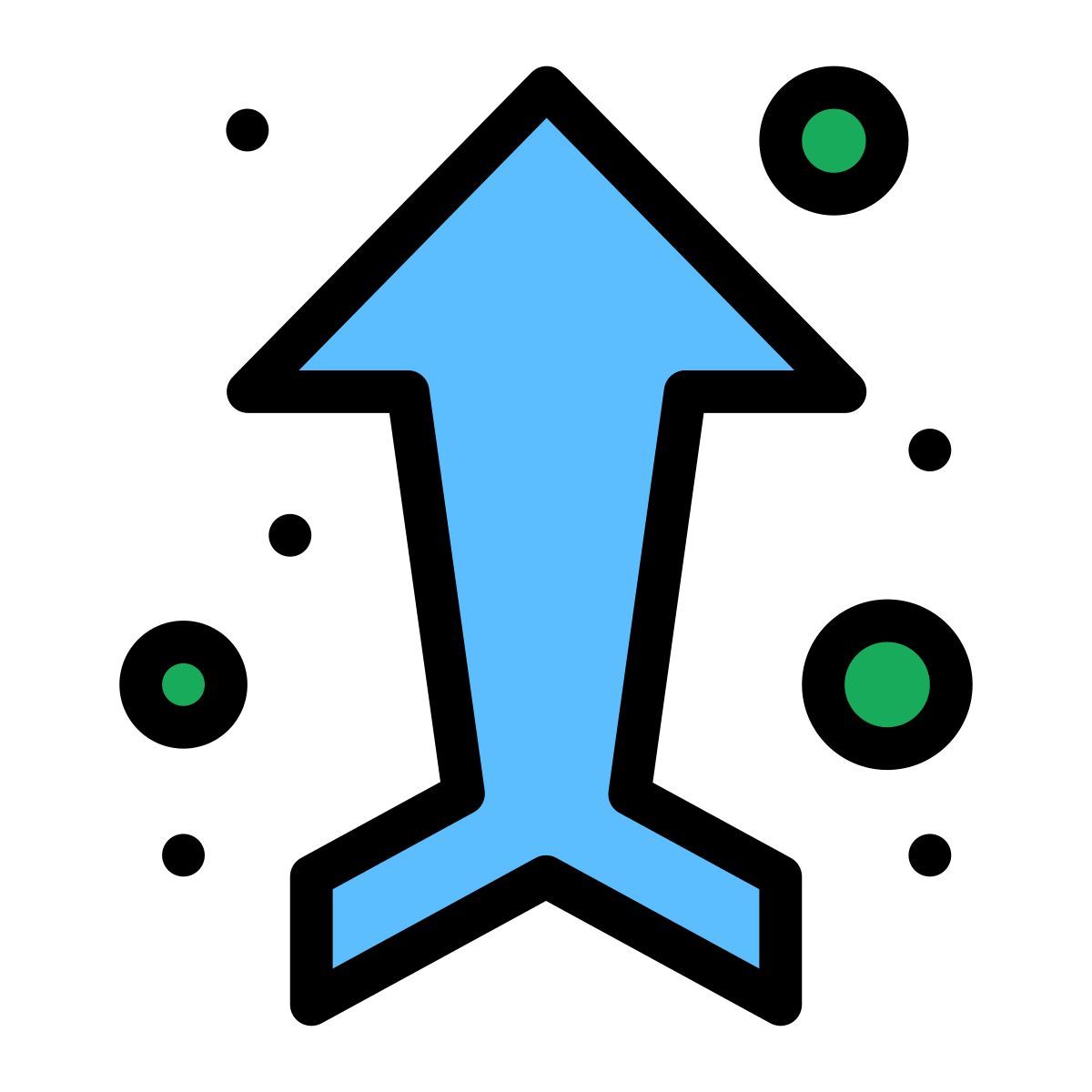 위쪽 화살표 icon