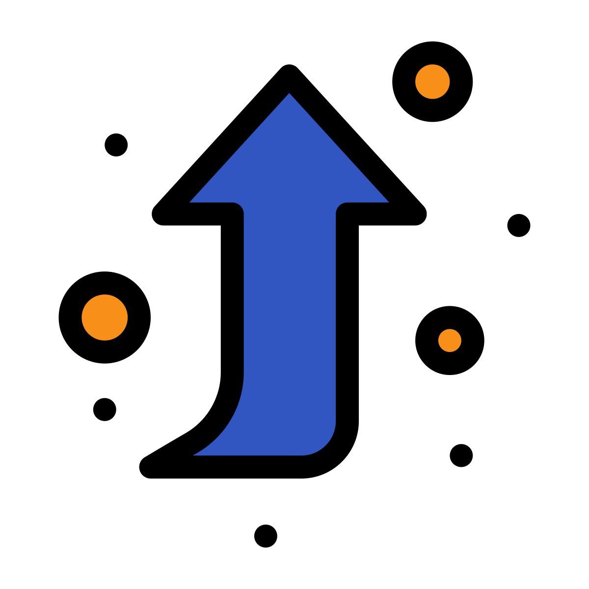 up arrow icon