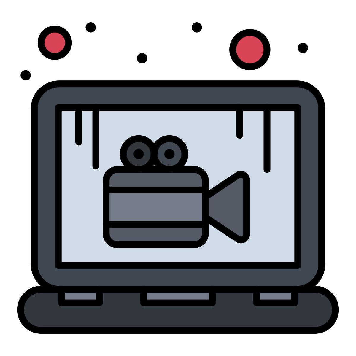 video tutorial icon