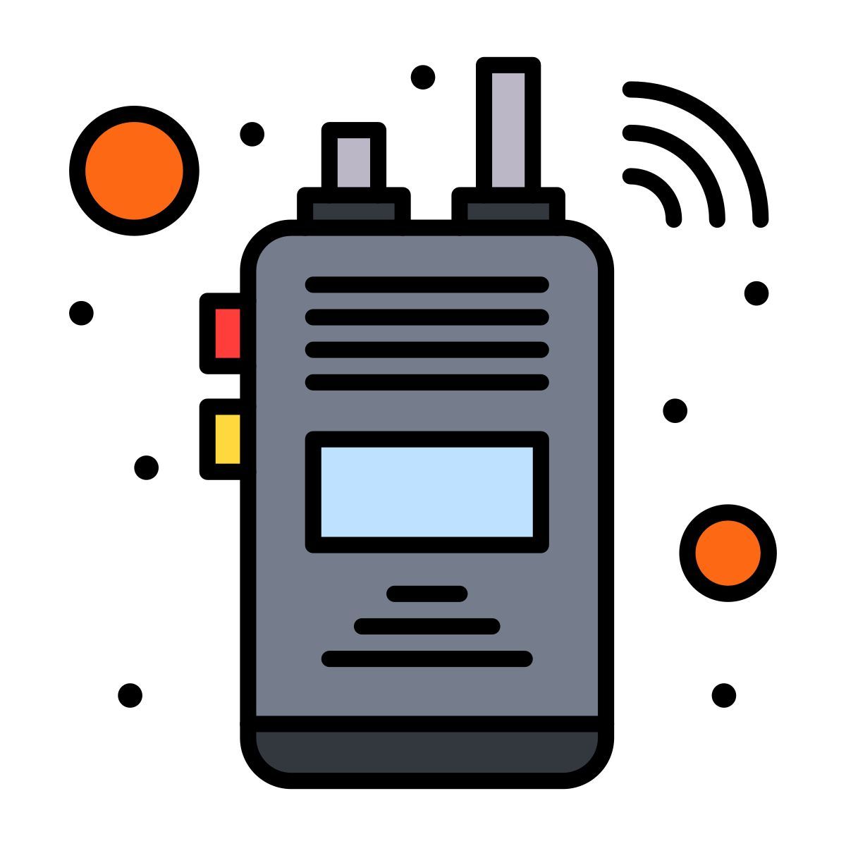 walkie talkie icon