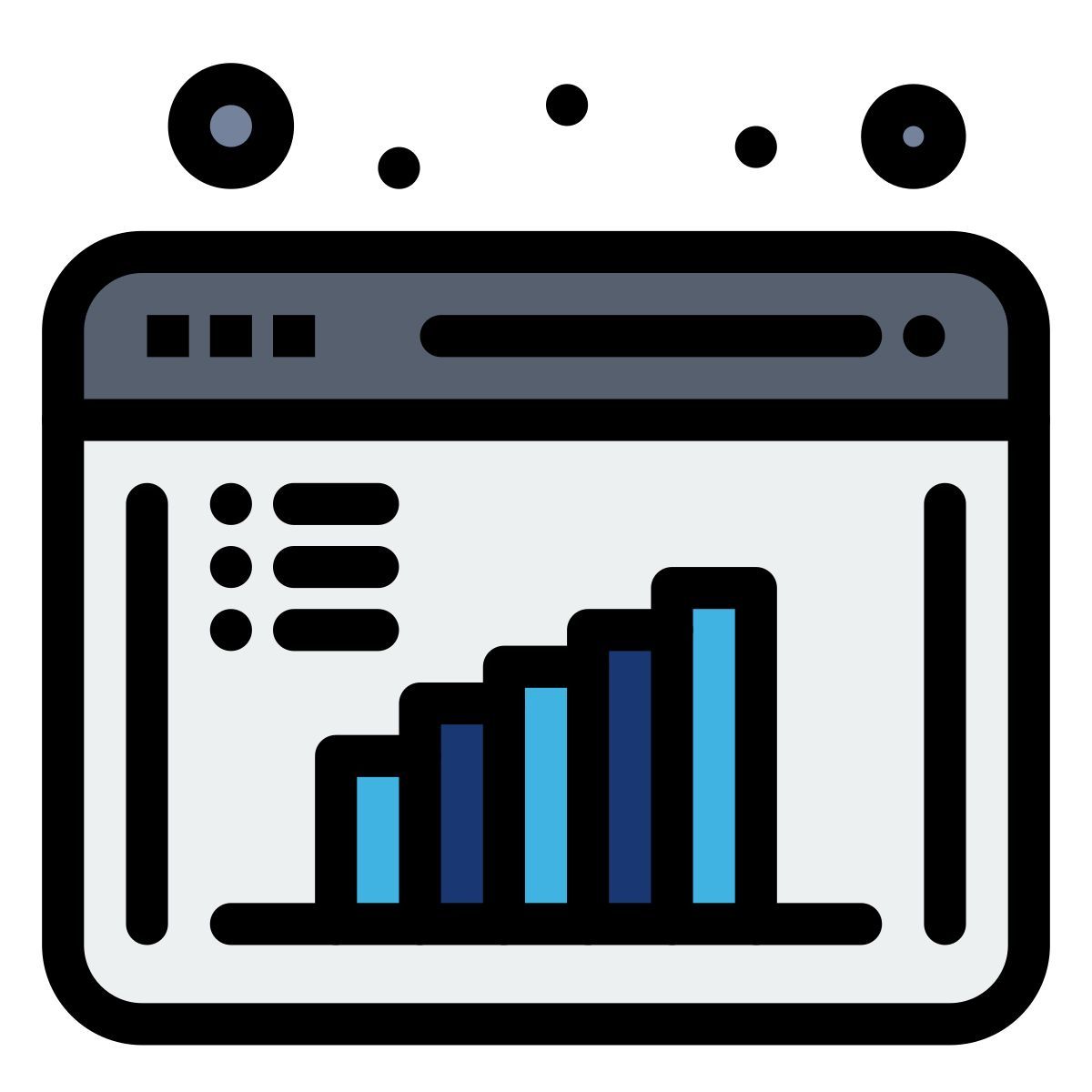 web analytics icon