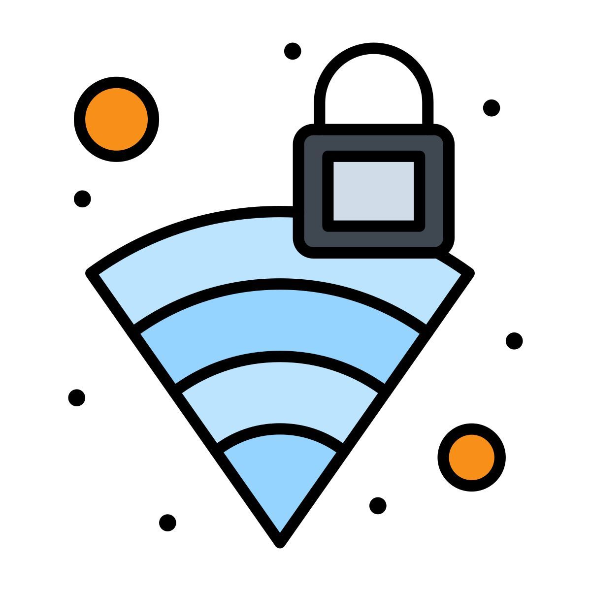 wifi security icon