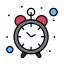external alarm-hotel-services-flatart-icons-lineal-color-flatarticons icon