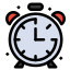 external alarm-school-and-learning-flatart-icons-lineal-color-flatarticons icon