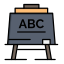 external blackboard-modern-education-and-knowledge-power-flatart-icons-lineal-color-flatarticons icon