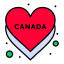external canada-canada-independence-day-flatart-icons-lineal-color-flatarticons-1 icon