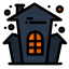 external castle-halloween-flatart-icons-lineal-color-flatarticons icon