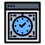 external clock-web-flatart-icons-lineal-color-flatarticons icon