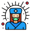 external doctor-coronavirus-superhero-flatart-icons-lineal-color-flatarticons-1 icon