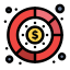 external dollar-coin-startup-flatart-icons-lineal-color-flatarticons icon