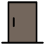 external door-appliances-flatart-icons-lineal-color-flatarticons-1 icon
