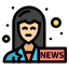 external female-journalist-female-avatar-flatart-icons-lineal-color-flatarticons icon