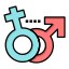 external gender-biochemistry-and-medicine-healthcare-flatart-icons-lineal-color-flatarticons icon