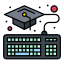external graduation-online-learning-flatart-icons-lineal-color-flatarticons icon