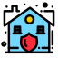 external home-insurance-real-estate-flatart-icons-lineal-color-flatarticons icon
