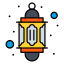 external lantern-islam-and-ramadan-flatart-icons-lineal-color-flatarticons-2 icon
