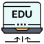 external laptop-modern-education-and-knowledge-power-flatart-icons-lineal-color-flatarticons icon