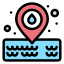 external map-place-holder-water-park-flatart-icons-lineal-color-flatarticons icon