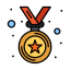 external medal-digital-marketing-flatart-icons-lineal-color-flatarticons icon