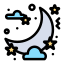external moon-night-party-flatart-icons-lineal-color-flatarticons icon