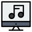 external music-seo-and-media-flatart-icons-lineal-color-flatarticons icon