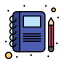 external notebook-ux-and-ui-flatart-icons-lineal-color-flatarticons icon