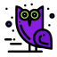 external owl-halloween-flatart-icons-lineal-color-flatarticons icon
