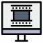 external photo-frame-video-production-flatart-icons-lineal-color-flatarticons icon