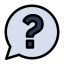 external question-mark-chat-flatart-icons-lineal-color-flatarticons icon