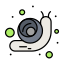 external snail-spring-flatart-icons-lineal-color-flatarticons icon