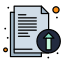 external upload-file-online-learning-flatart-icons-lineal-color-flatarticons icon