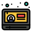 external video-player-news-flatart-icons-lineal-color-flatarticons icon