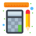 external calculator-high-school-flatart-icons-lineal-color-flatarticons icon