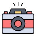 external camera-tourism-and-outdoor-recreation-flatart-icons-lineal-color-flatarticons icon