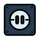 external electric-socket-hardware-flatart-icons-lineal-color-flatarticons icon