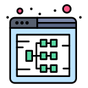 external flowchart-ux-and-ui-flatart-icons-lineal-color-flatarticons icon